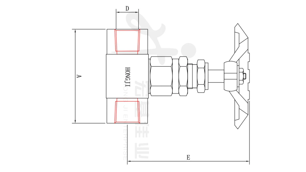 Forged High-Pressure Stainless Steel Needle Valve with Female NPT (Handwheel)